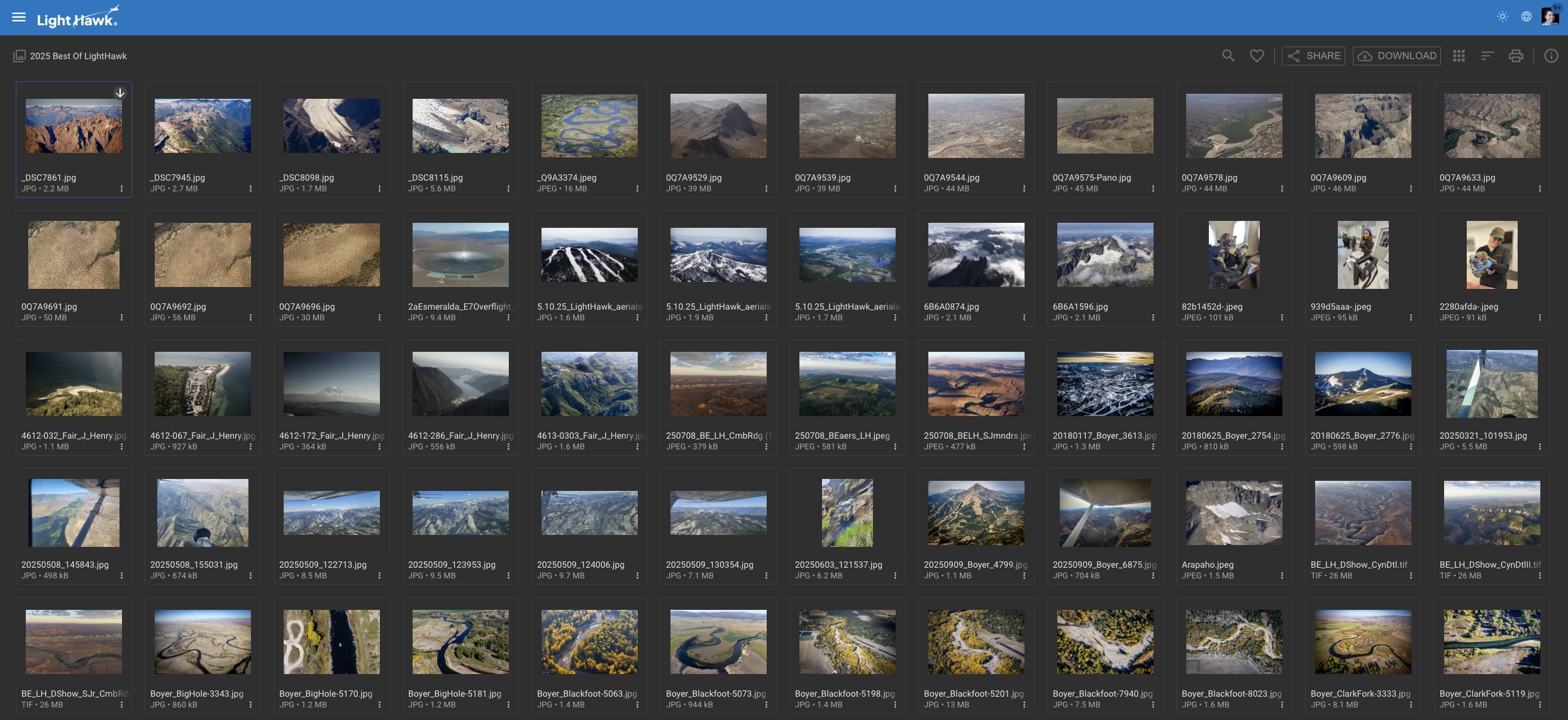 Organizing 40 Years of Imagery